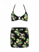 Lemon Blossom Bikini Co-Ord Top