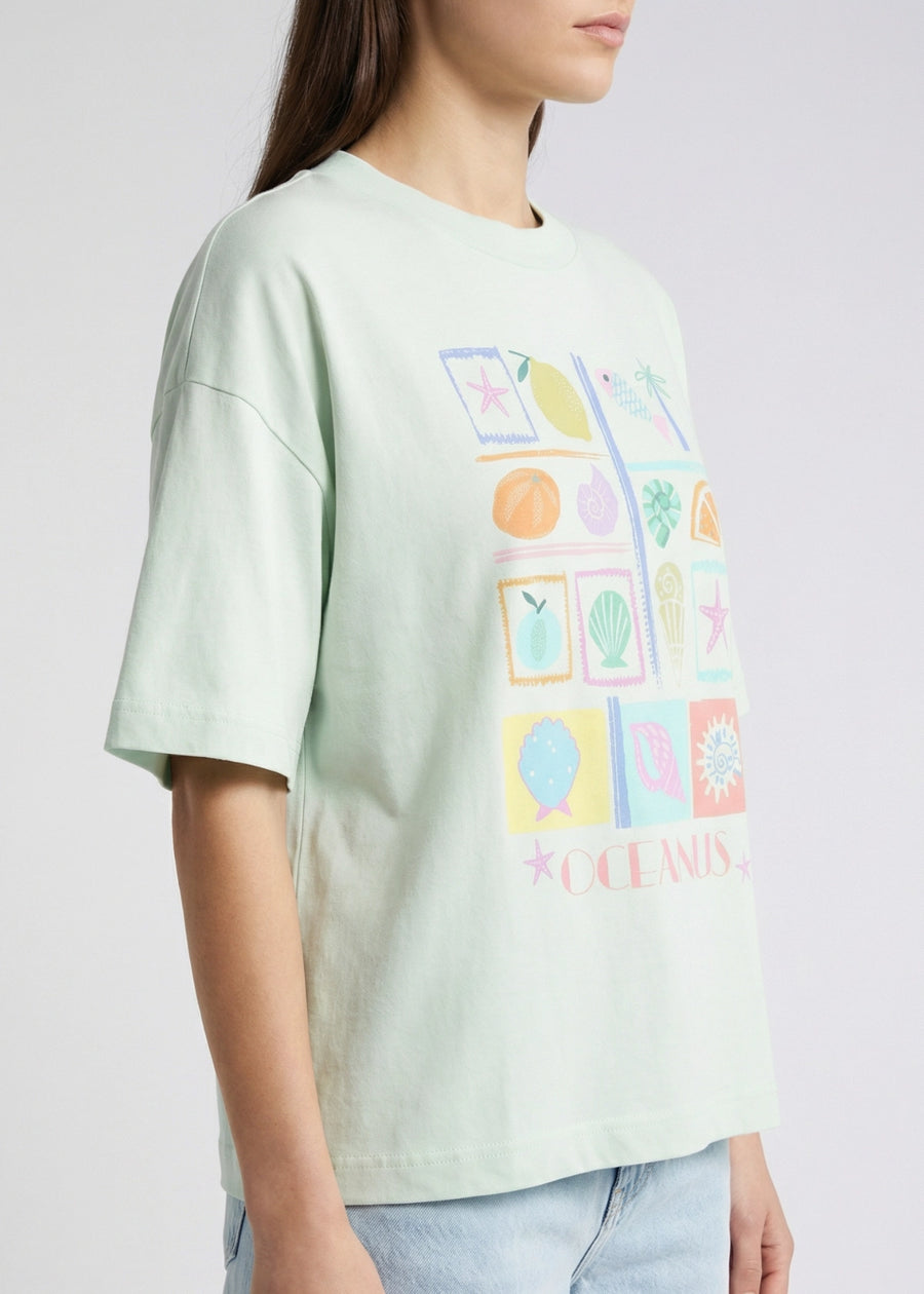 Plage Tee T-shirt in Mint