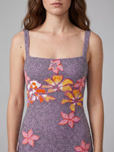 Millie Petals Lilac Mini Dress