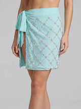 Elani Self Tie Lightweight Sarong Mint