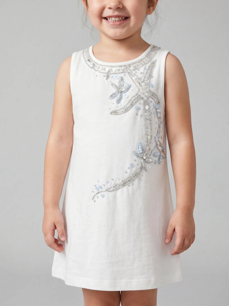 Selene Sleeveless Kids Dress