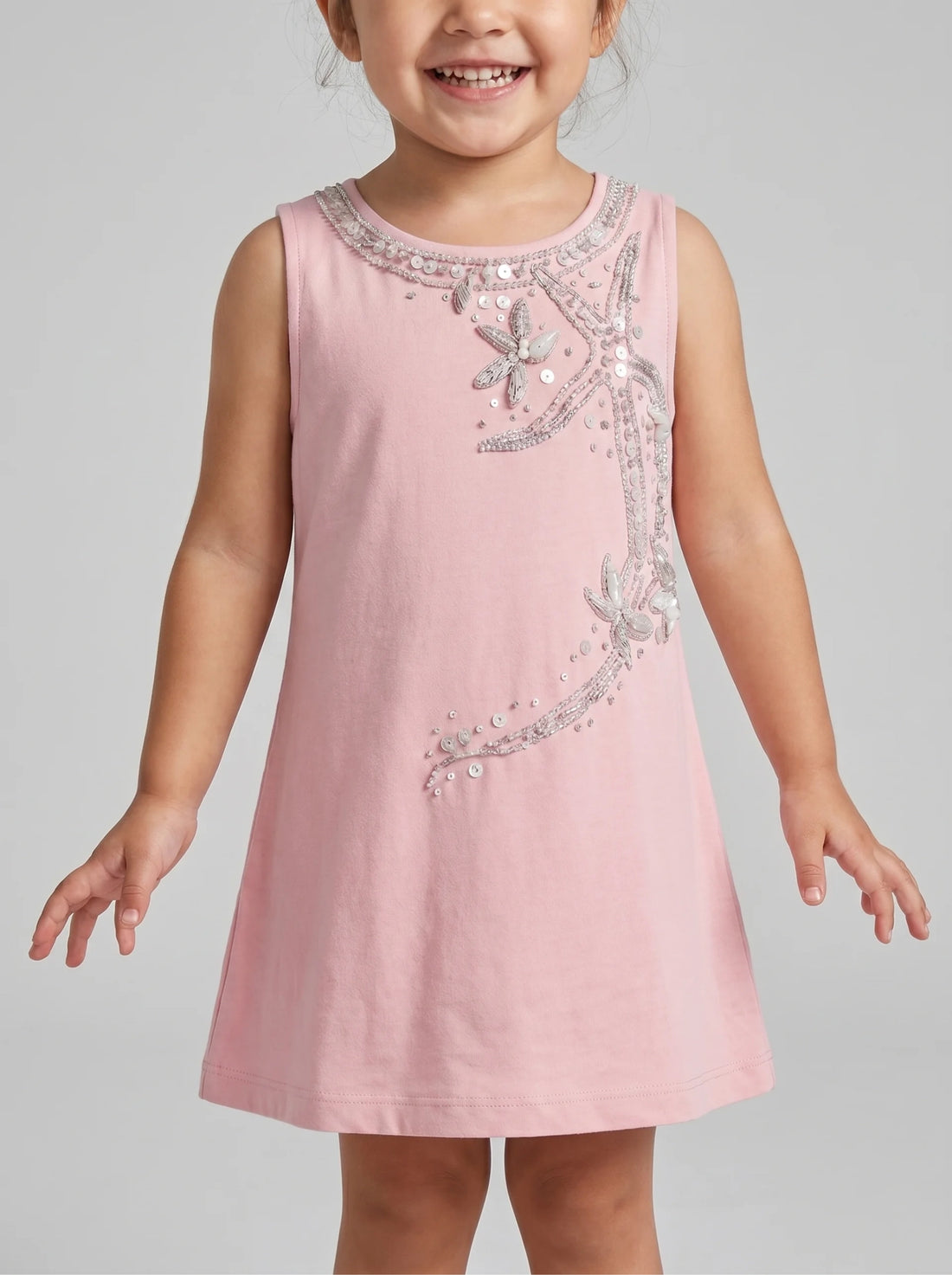 Selene Sleeveless Kids Dress