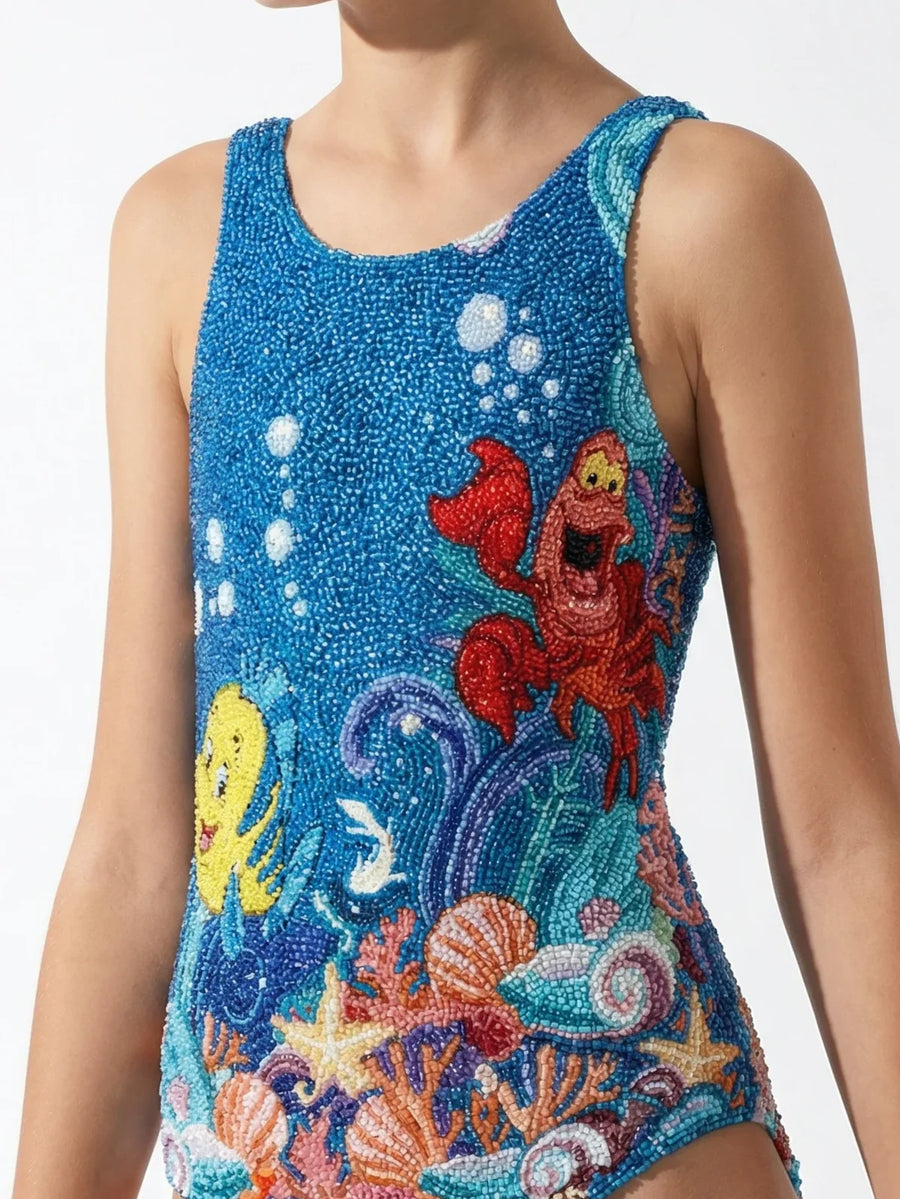 Oceanus | Disney Kids Mystic Shores swimsuit
