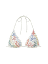 Cora White Bikini Top