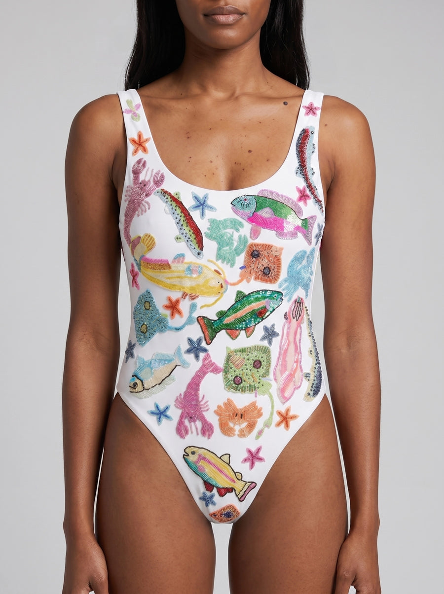 Arizona One Piece Swimsuit White