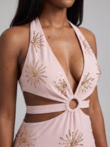 Pink Callie Cutout Dress