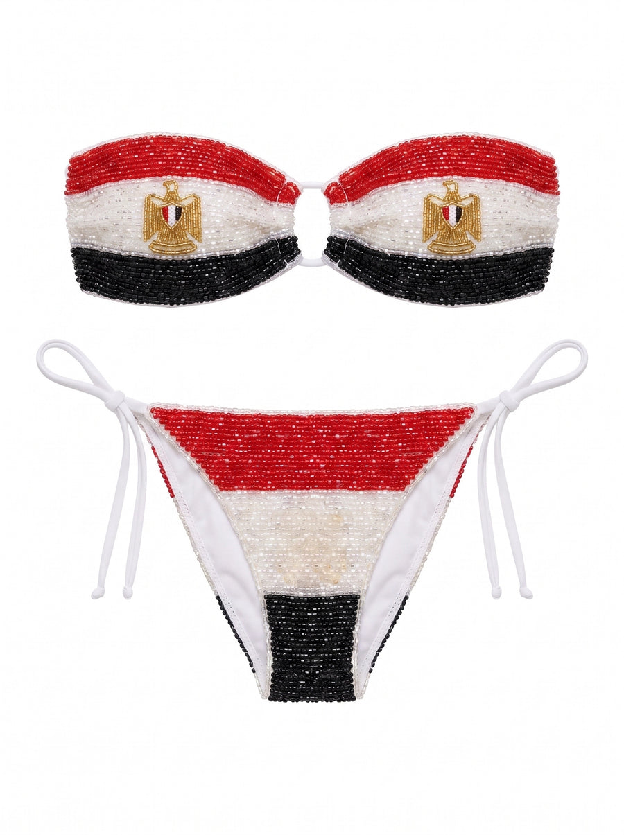 World Cup Egypt Bikini Top