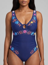 Oceanus Pearl Tide Navy Swimsuit