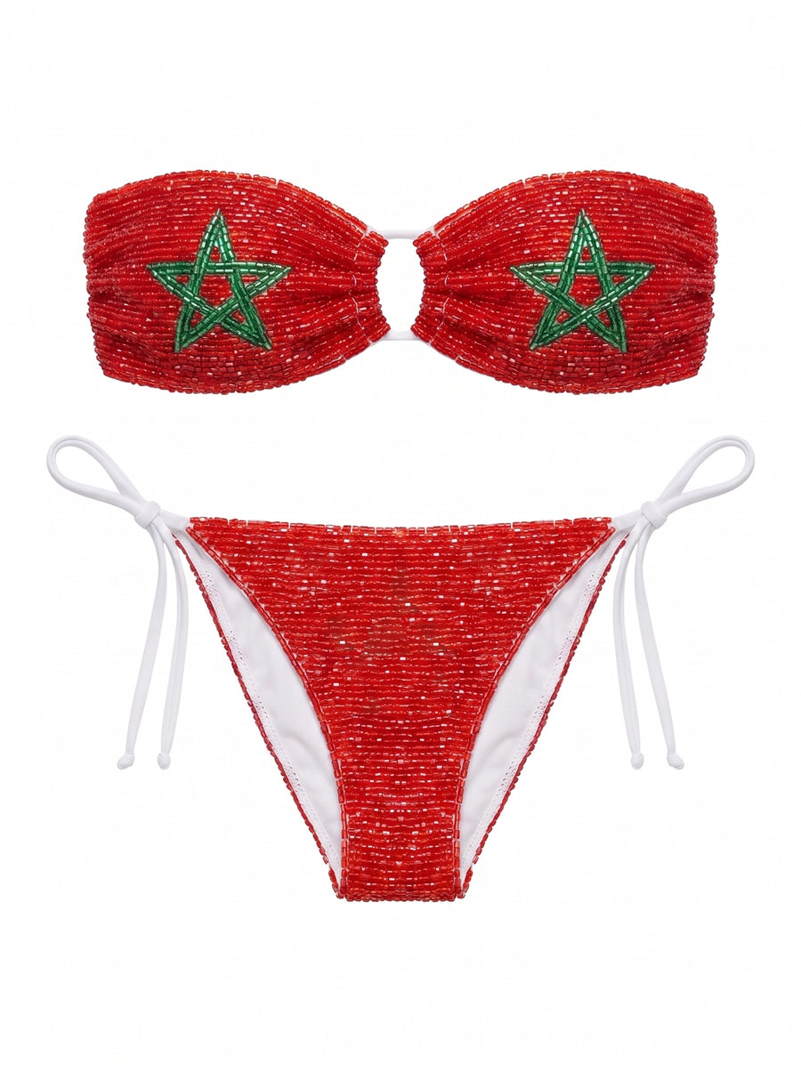 World Cup Morocco Bikini Top