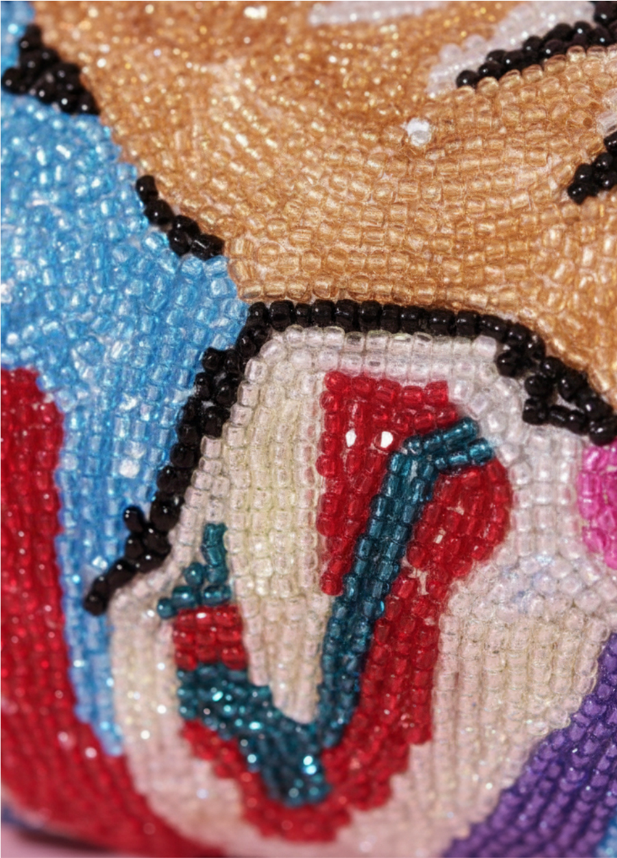 Boston Embellished Bag - Multi Colour