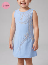Selene Sleeveless Multi Color Kids Dress