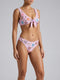 Orla Tie In The Middle Bikini Top Lilac