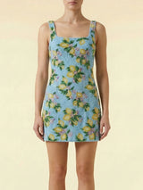 Lemon Blossom Mini Dress