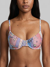 Nova Cosmic Multicoloured Underwire Bikini Top