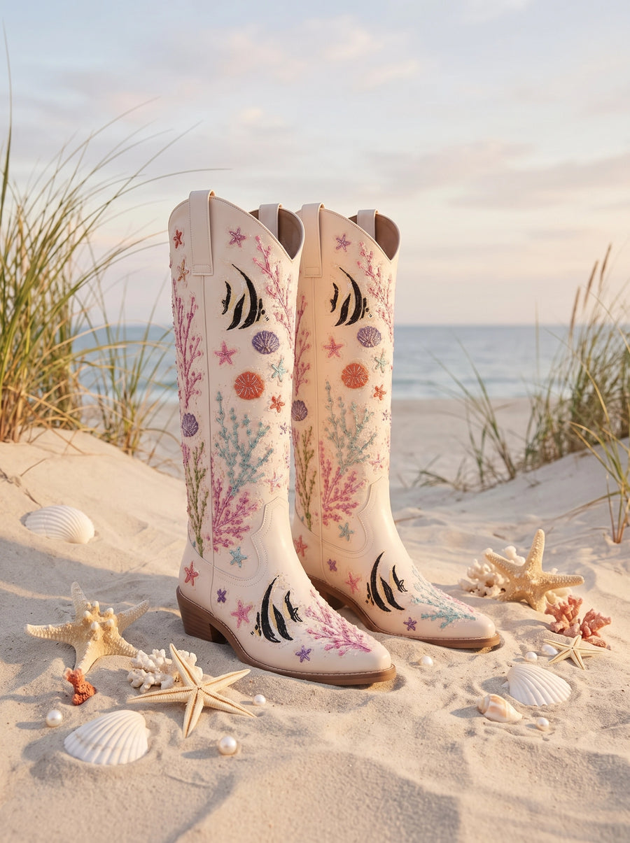 Moorish Idol Beige Boots