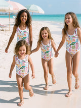 Arizona Kids Swimsuit Multi Colour
