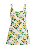 Lemon Blossom Mini Dress