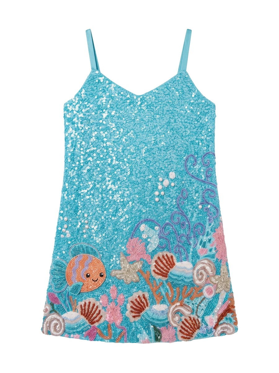 Neptune Kids Blue Dress