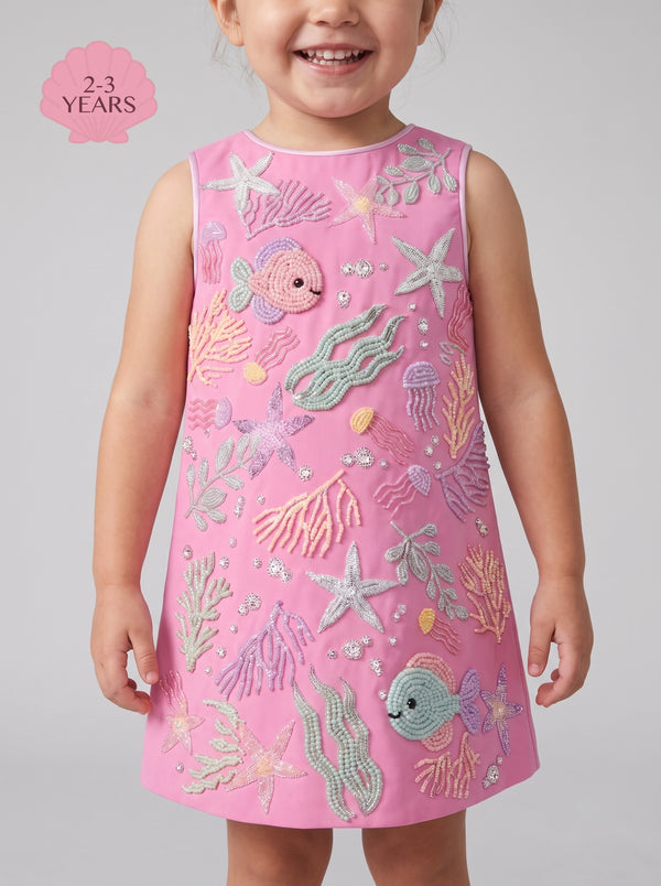 Sea Breeze Kids Pink Dress