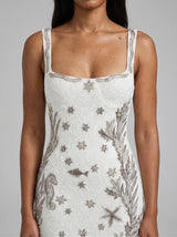 White Coastal Maxi Dress
