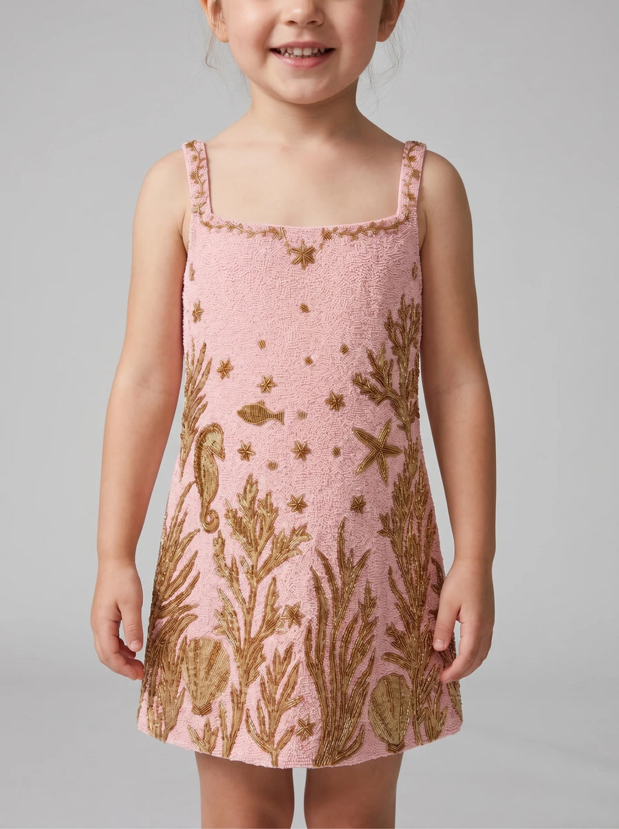 Seahorse and Star Kids Dress