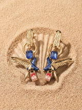 The Smoking Bird Earrings