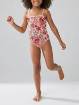 Oceanus | Disney Kids Under the Sea Fuschia Swimsuit