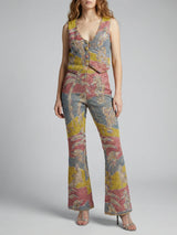 Sunset Reef Embellished Waistcoat