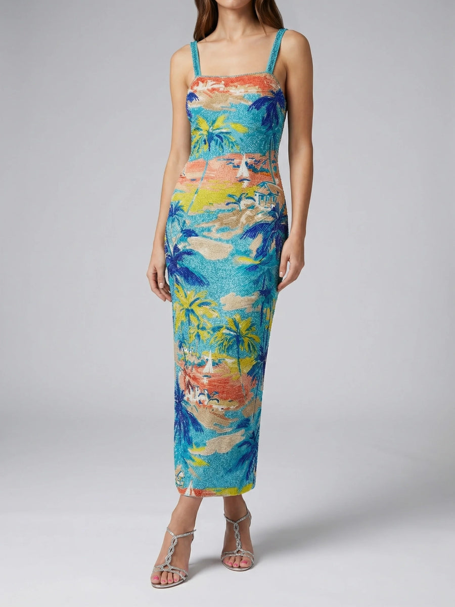 Sunset Beach Maxi Dress
