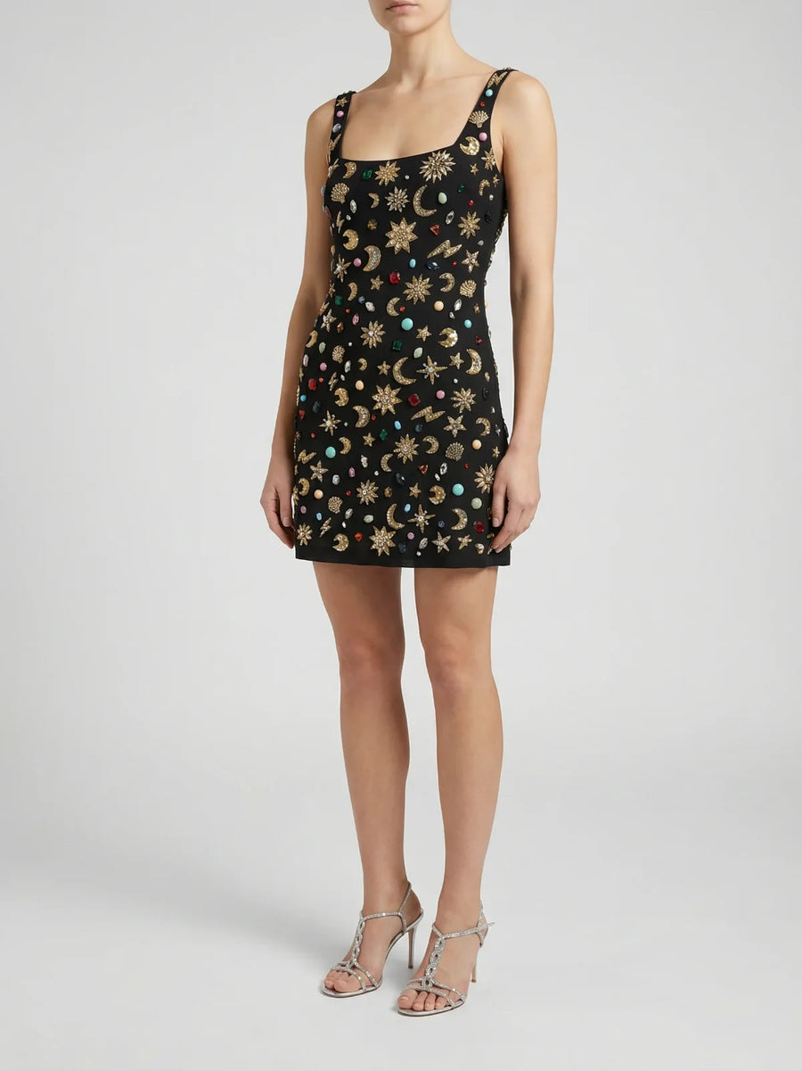 Celestial Tide Mini Dress