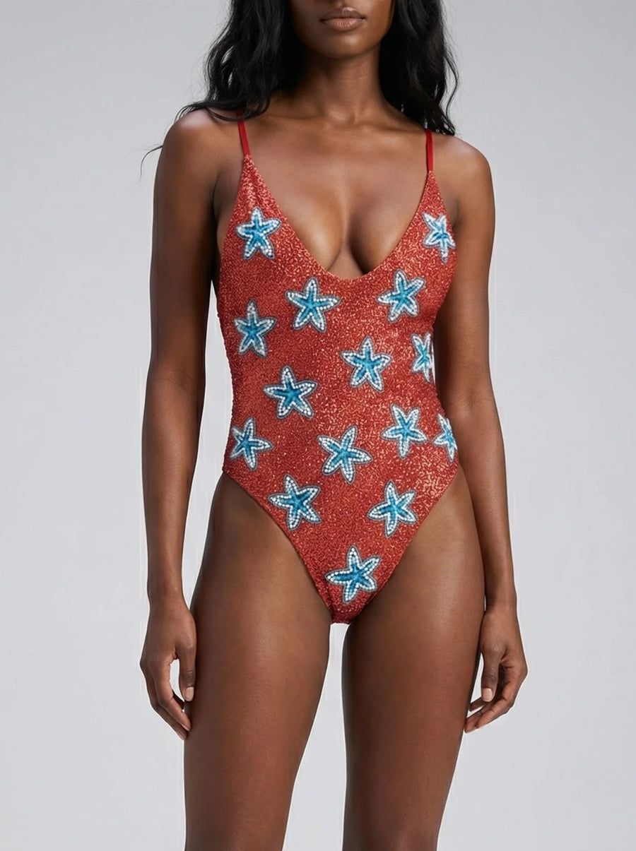 Mia's Marina Swimsuit Multicolor