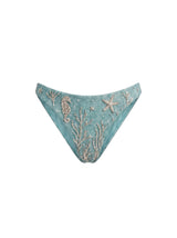 Ocean Starfish Green Bikini Bottom