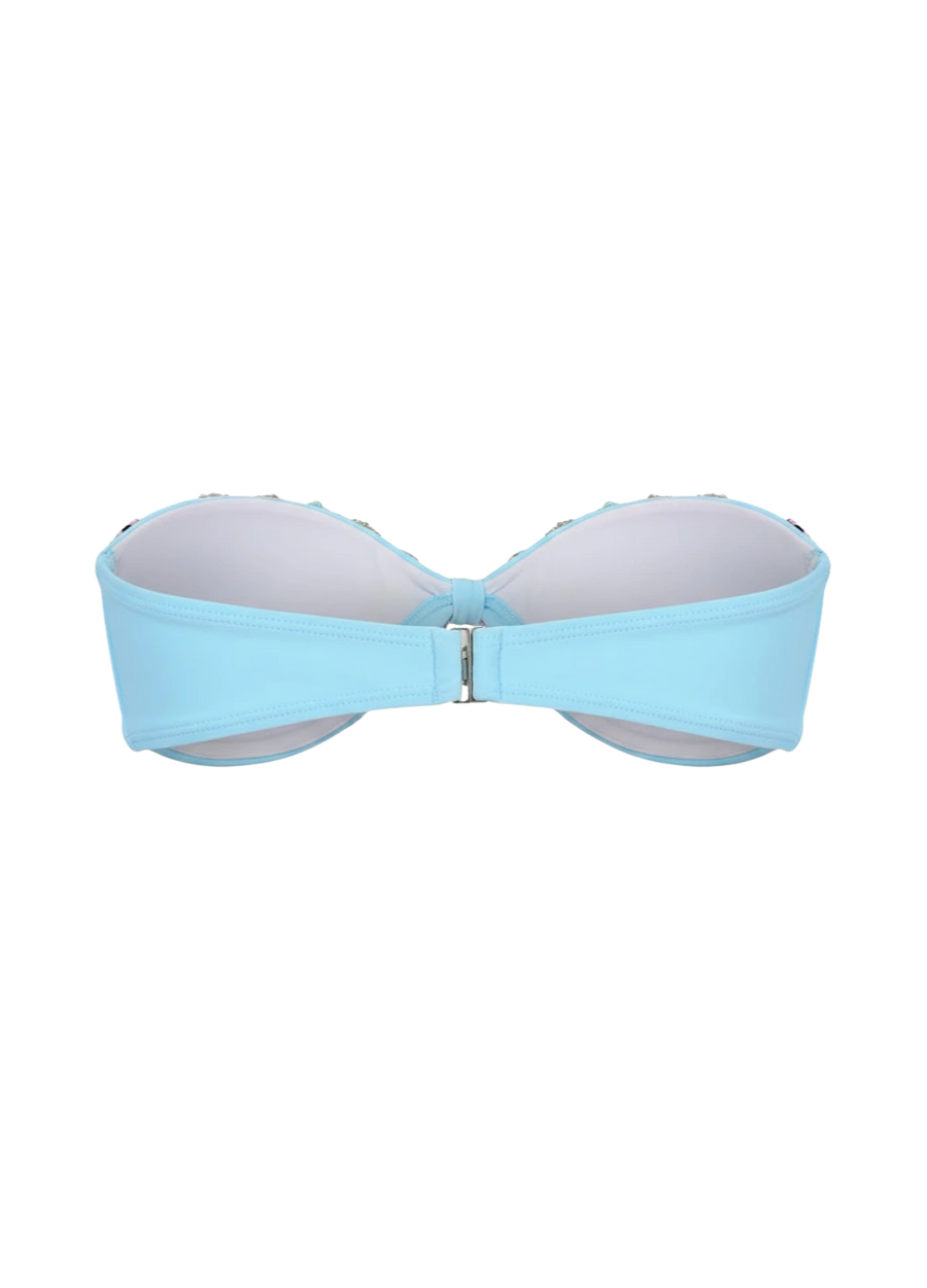 Quinn Clasp Closure Bikini Top in Stock