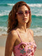 Oceanus x SOJOS Darling Sunglasses Pink