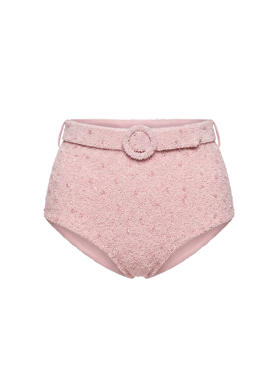 Heidi Hand Beaded Bikini Bottom Multi Colour