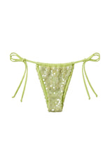 Sienna Sequin Embroidery Bikini Bottoms Multi Colour in Stock