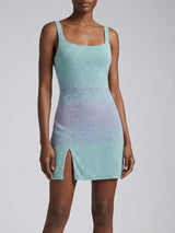 Amara Dress in Blue Lilac Ombre