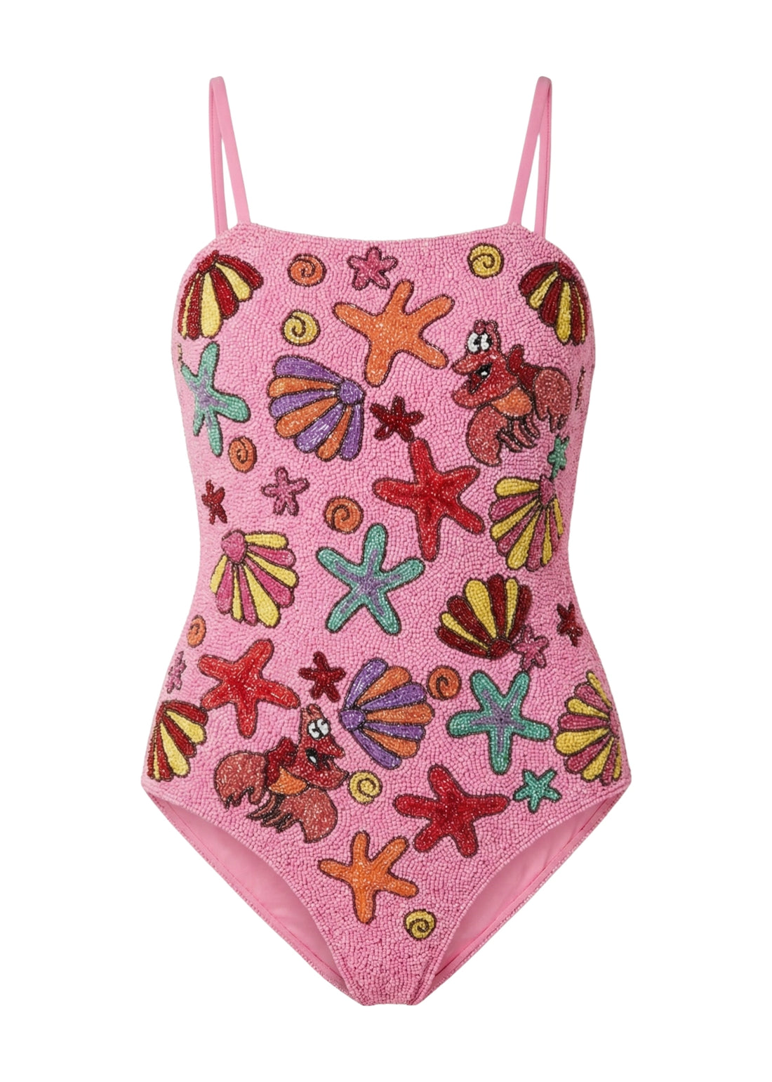 Oceanus | Disney Kids Under the Sea Fuschia Swimsuit