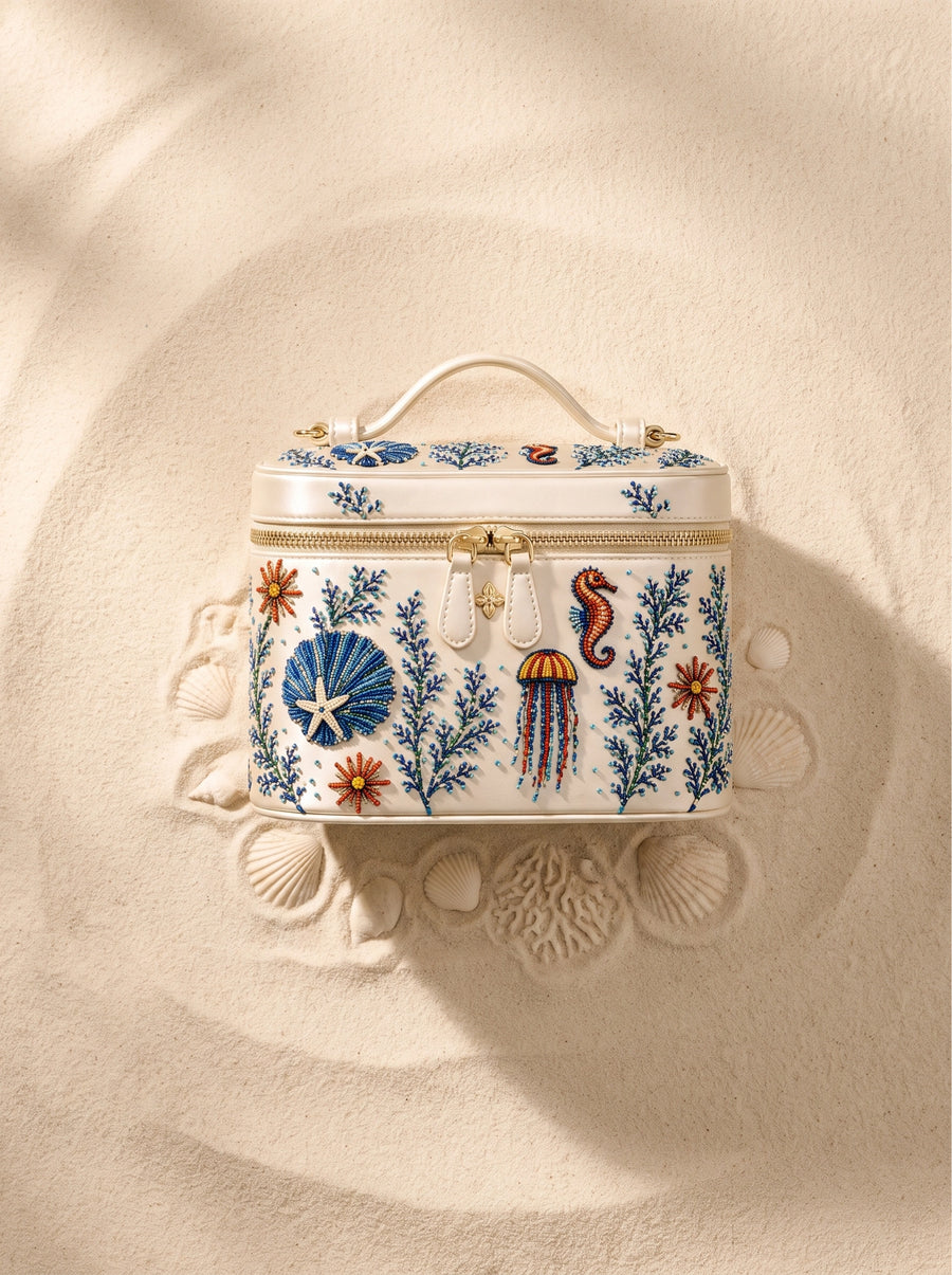 Marine Whispers Vanity Bag