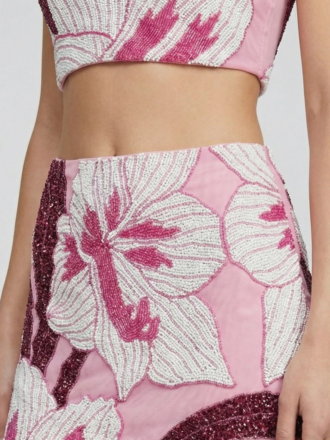 Delilah Beaded Co-ord Skirt Oceanus x By Poppy