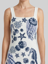 New Orleans Hand-Beaded Dress Multi Colour