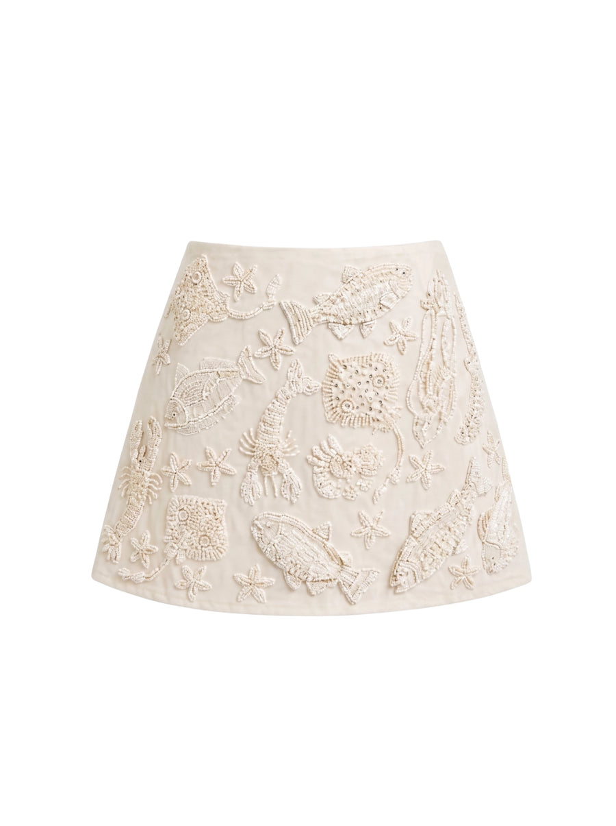 Arizona Ivory Co-ord Skirt