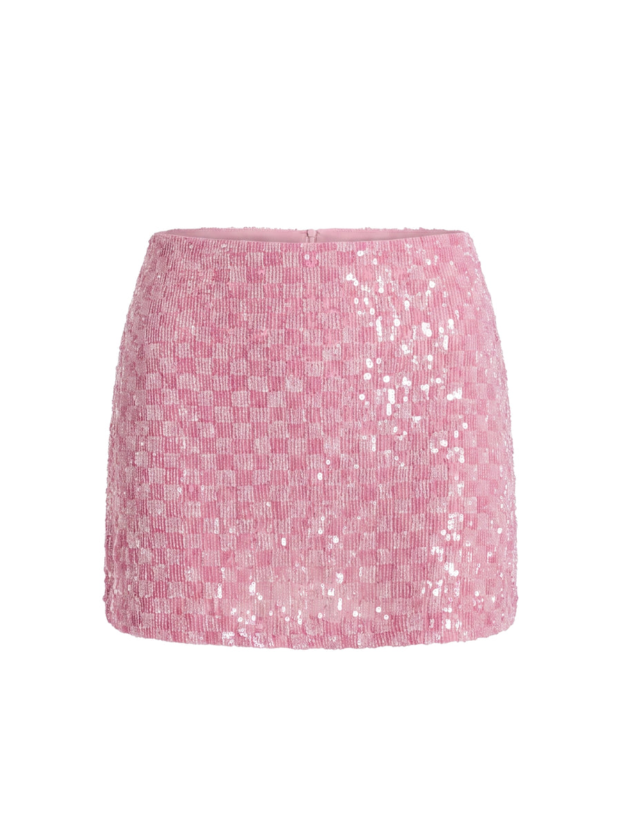 Mariposa Pink Co-ord Skirt