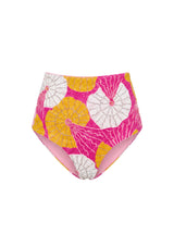 Oceanus x Zandra Rhodes Swirlshell Beaded Bikini Bottom Fuschia