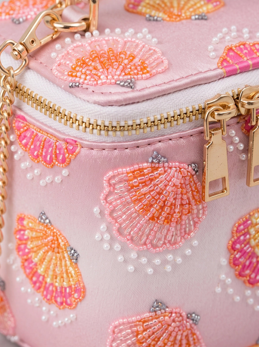 Belle Pink Vanity Bag