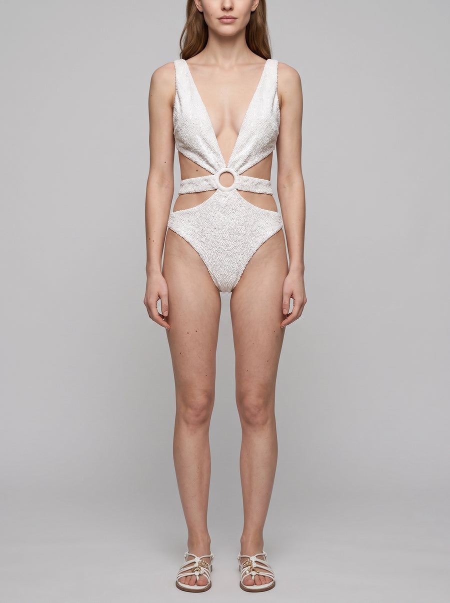 Carlotta Halterneck Premium Swimsuit Multi Colour