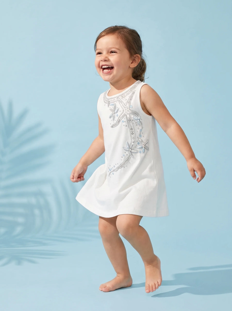 Selene Sleeveless Kids Dress