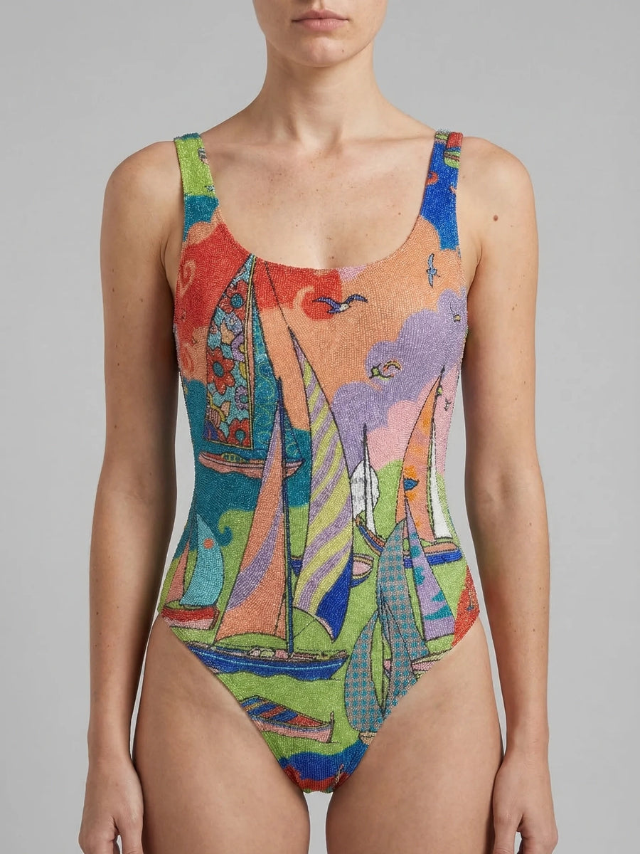 Ocean Boat Swimsuit