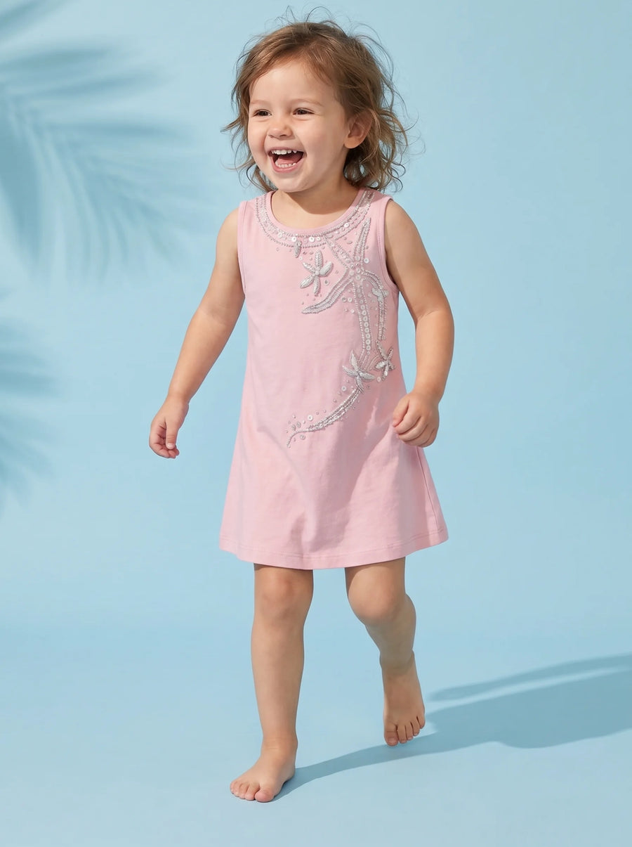 Selene Sleeveless Kids Dress