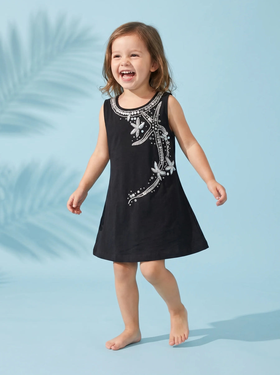 Selene Sleeveless Kids Dress